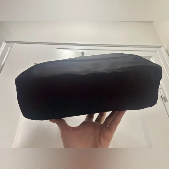 Prada Black Nylon Tote Bag with Logo Detail EUC - Picture 5 of 16